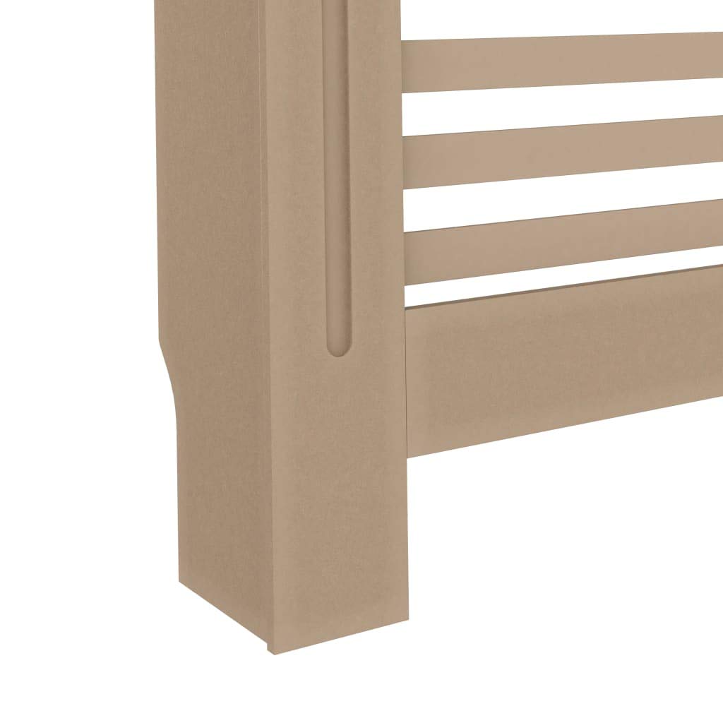 vidaXL Cubierta para Radiador, Armario de Pared para Calentador, Estante para Libros Adornos, Mueble Tapa de Calefacción de Salón, MDF