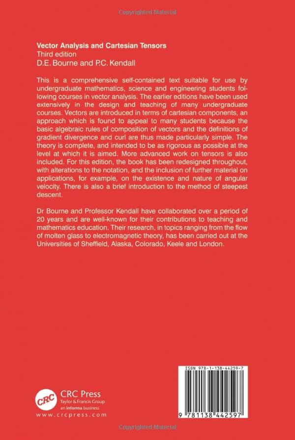 Vector Analysis and Cartesian Tensors, Third edition - Image 2