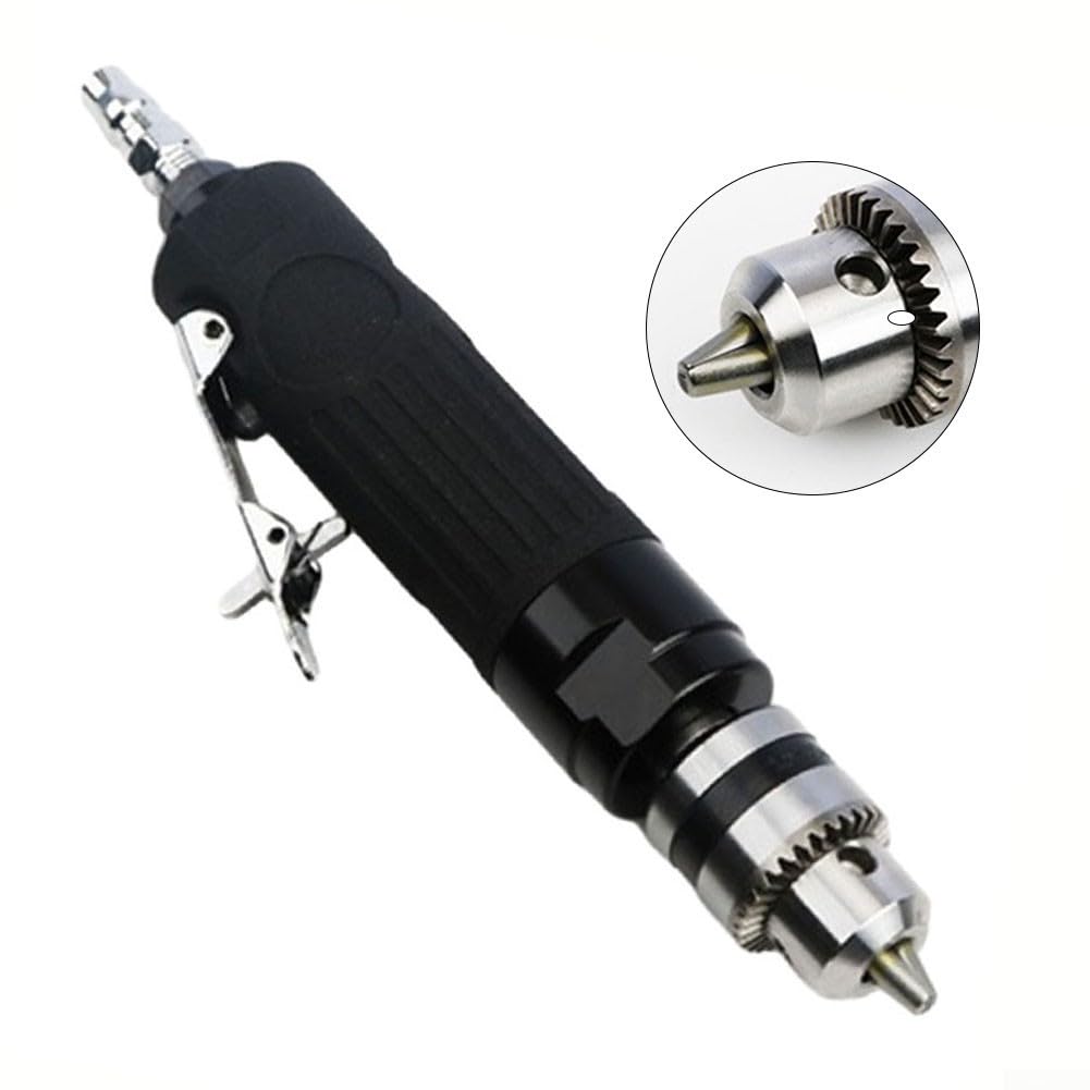 Trapano pneumatico pneumatico dritto da 3/8 "con ingresso da 1/4", 2500 giri/min per foratura in metallo e plastica
