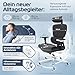 CLOUVOU ProSeat Bürostuhl Ergonomisch [TESTSIEGER] Schreibtischstuhl 100% individuell einstellbar | Büro Stuhl & Gaming Stuhl | Computerstuhl Home Office Chair Ergonomic | Drehstuhl 150 kg