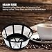Fill 'n Brew Reusable Coffee Filter Basket for Most Coffe Makers, Such As Mr. Coffee Coffe Maker, Black & Decker Coffe Maker, Regal Coffee Maker & Procter Silex Coffee Maker