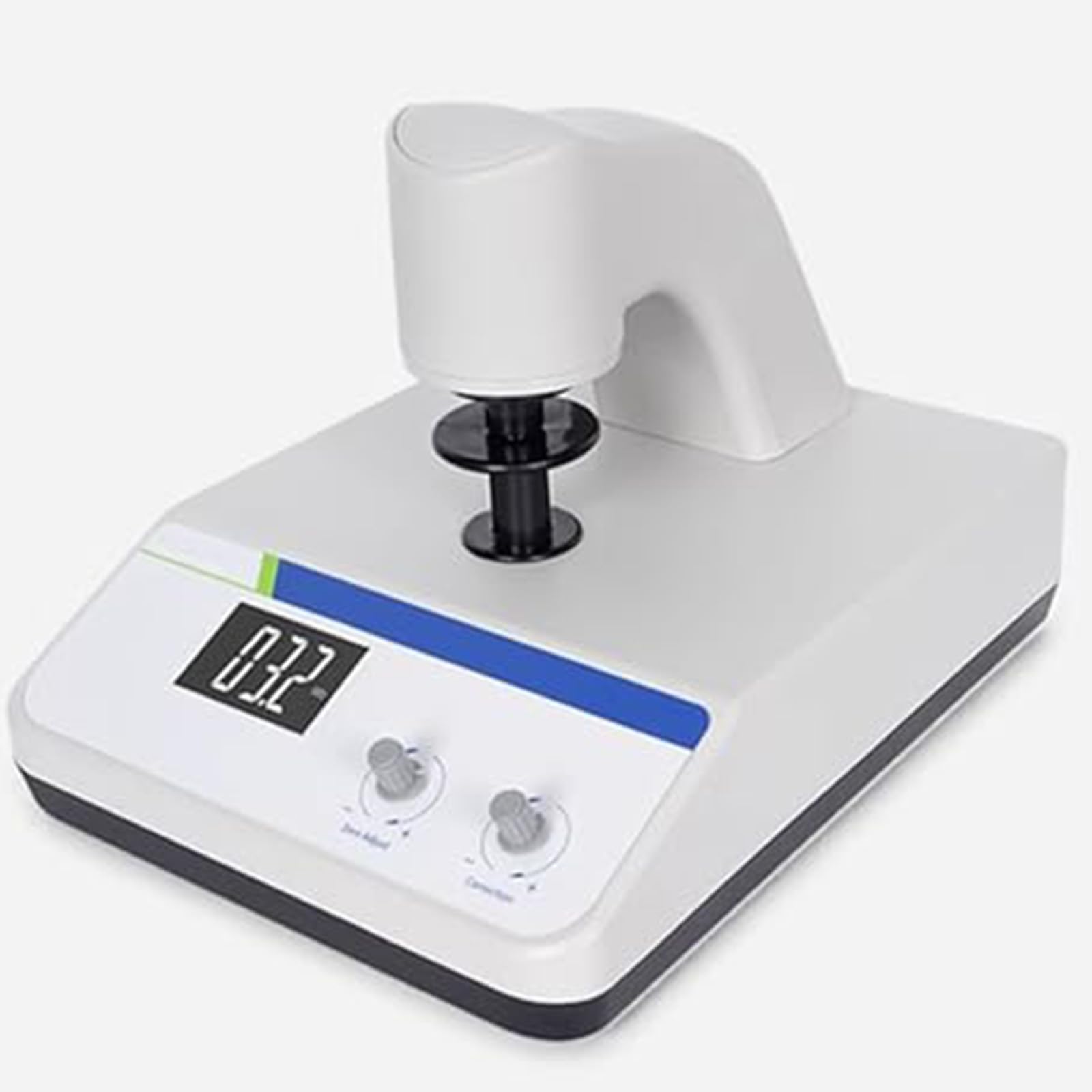 BOOZXCV Portable Whiteness Tester - Digital Measurement Instrument for Sheet Materials & Paper, LED Light, Range 0-199.9, Aperture Φ30mm