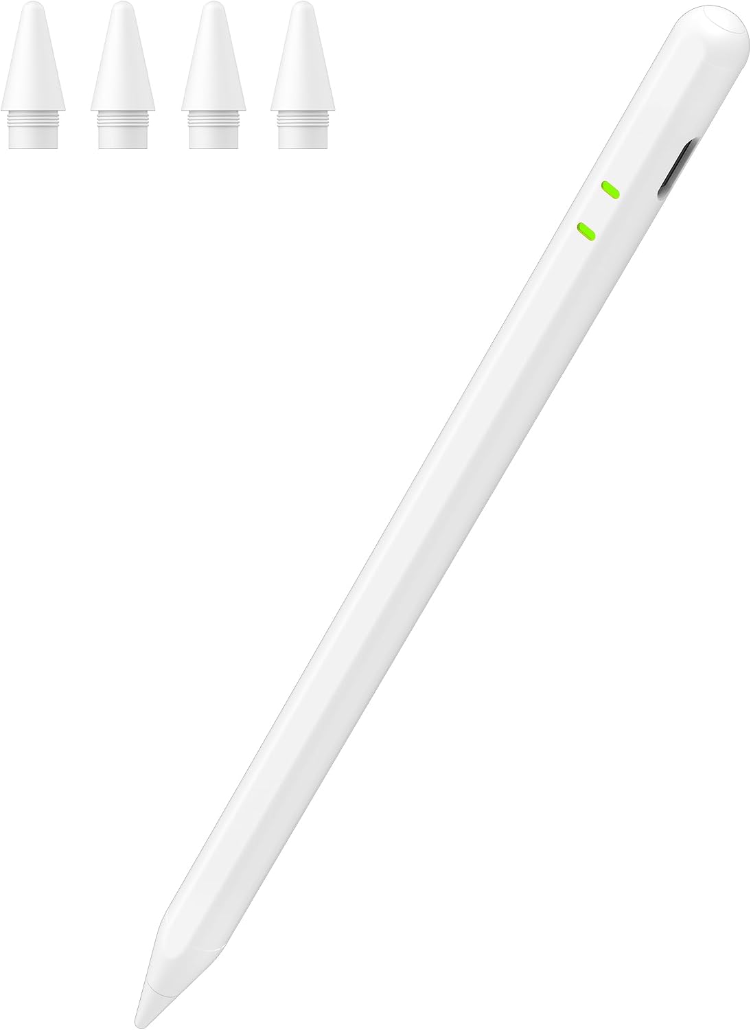 Pencil for Apple iPad A16/10/9/8/7/6th Gen, Pro 13/12.9/11" M5/M4, Air M3/M2/5/4/3, Mini 6/5 – Stylus Pen with Tilt Sensitivity & Palm Rejection (Pink)