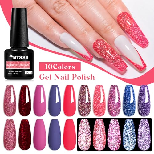 Set de Esmalte en Gel con Brillantes 12 piezas miniatura 5