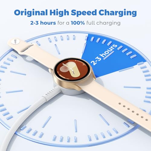Image of Cndons 2-in-1 Smart Watch Charger 6FT for Samsung Galaxy Watch Ultra /8 /7 /6 /5 /4 /3 /Active 2 /1 (Pro,Classic)& 35W USB-C Super Fast Charger for Samsung Phone S26 S25 S24 S23, Magnetic Watches Cable Cord