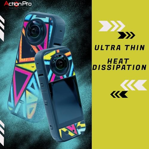 Image of Action Pro Camera Waterproof Skin Compatible with Insta360 X3 Action Camera (Multicolor 7)