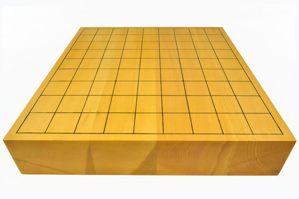 Amazon | 日向産本榧卓上将棋盤 糸柾 2寸1分ハギ MS29 | 将棋