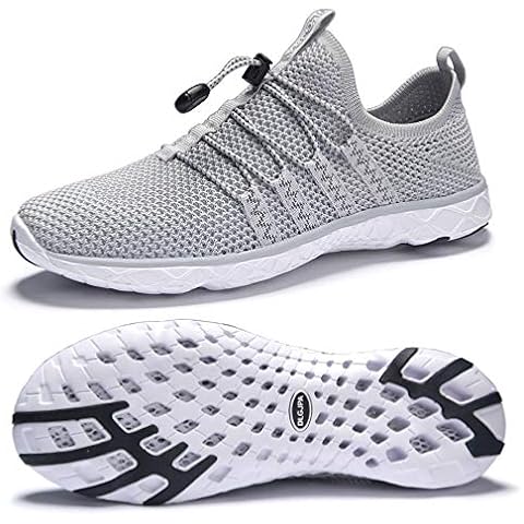 DLGJPA Women's Quick Drying Water Shoes for Beach or Water Sports Lightweight Slip On Walking Shoes Cover
