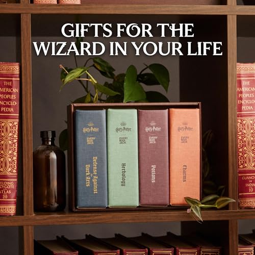 every man jack harry potter collectors body wash gift set - includes 4 body washes with clean ingredients amp hogwarts inspired scents - forbidden forest charms herbology potions