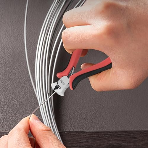Image of 5-Piece 4 Inch End Cutting Pliers, Flush Cut Pliers Tools