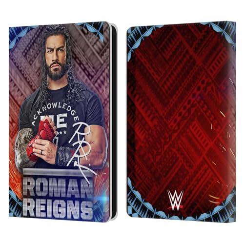 Étui en cuir Kindle Paperwhite 6 WWE finition haut de gamme Roman Reigns