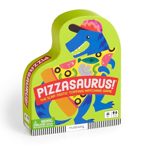 Juego de mesa Pizzasaurus Mudpuppy para niños 4+ miniatura 1