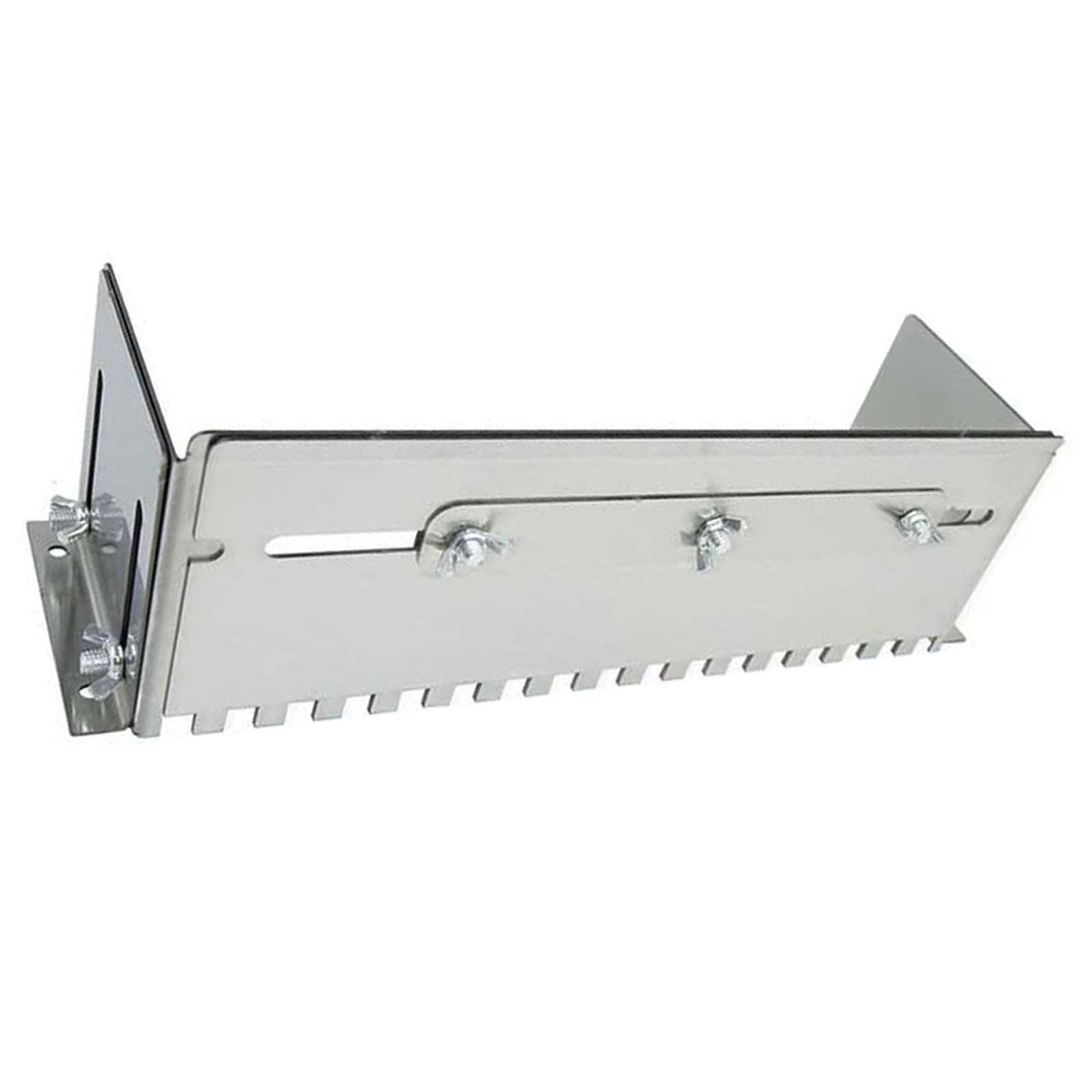 Hardness 201 Stainless Steel Adjustable Notched Trowel for Professional Tiles Adhesive Application and Construction Adjustable Tiles Trowel