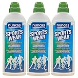 Detergente Specifico per Capi Tecnici, Lava in Profondità, Deodora e Igienizza, 750ml (3 Unità)