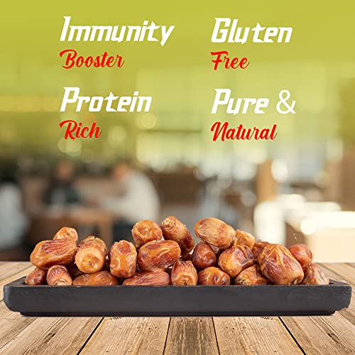 Image of Nutzy Premium Dates (Yellow Dates / Peela Khajoor, 200g)