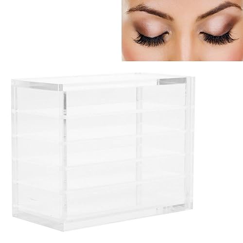 ZJchao Estuche organizador de pestañas postizas, caja de almacenamiento de pestañas postizas, almacenamiento de pestañas postizas, organizador de