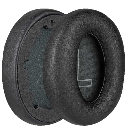 Replacement Q20 Earpads for Anker Soundcore Life Q20 Headphones with Comfortable Memory Foam & Protein Leather Ear Cup Cover Cushions Repair Part, Black