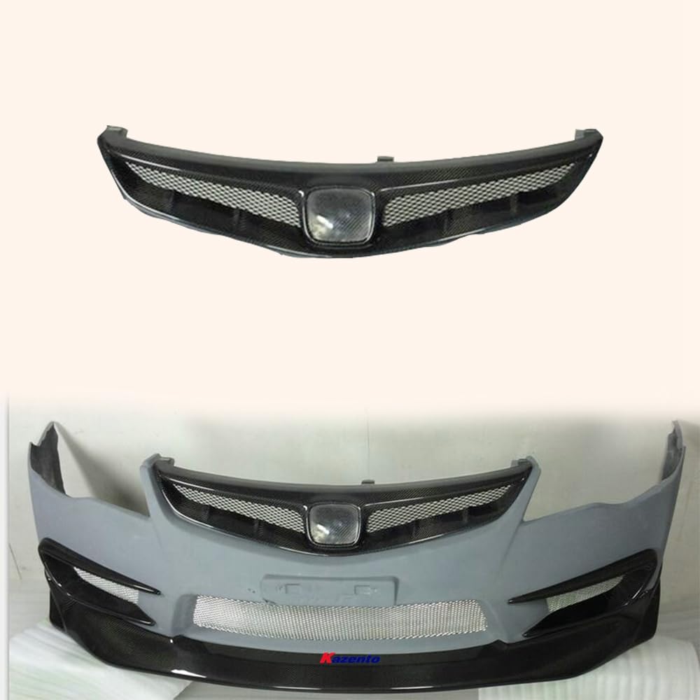 Amazon.com: Kazento For HONDA Civic 06-08 FD2 MU2 Style Carbon
