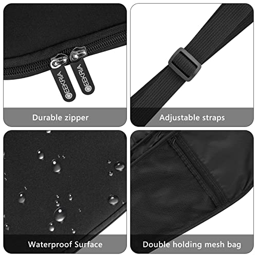 GEEKRIA for Creators Microphone Boompole Carry Bag Boom Pole Telescopic Mic Bag Compatible with Rode Boompole, Neewer NW-7000 - Image 3