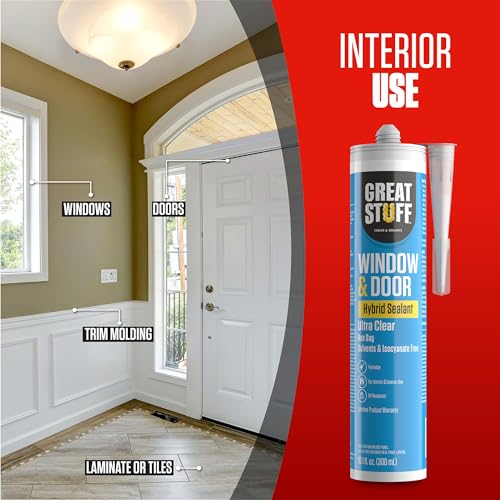 Great Stuff Sellador para Ventanas y Puertas Transparente miniatura 4