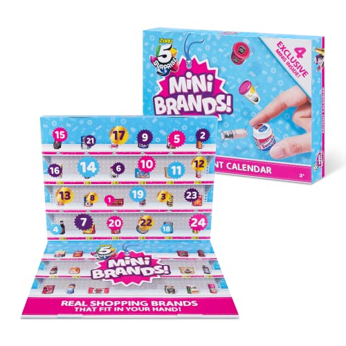 5 Surprise Mini Brands Series 3 Calendrier de l'Avent édition limitée avec 6 minis exclusifs Cover