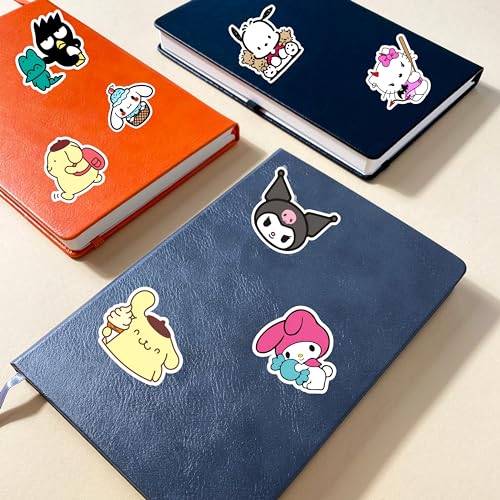 Image of CodersParadise Pack of 50 - Cartoon Stickers for Laptop, Luggage Bags, Journal, Bike, Scrapbook - Waterproof, Self Adhesive, Residue Free