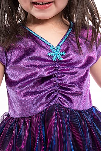 Disfraz Princesa de Hielo para Niñas Lavable a Máquina miniatura 4