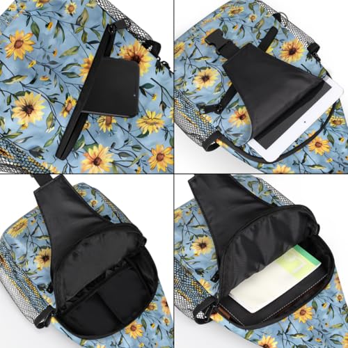 Bolso cruzado impermeable tipo sling para hiking unisex miniatura 5