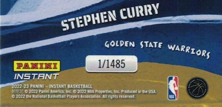 Miniatura 3 de Stephen Curry RARE 2022 2023 Panini Instant My City Series Mint Card #29 Limited Print Run of only 1485 Made