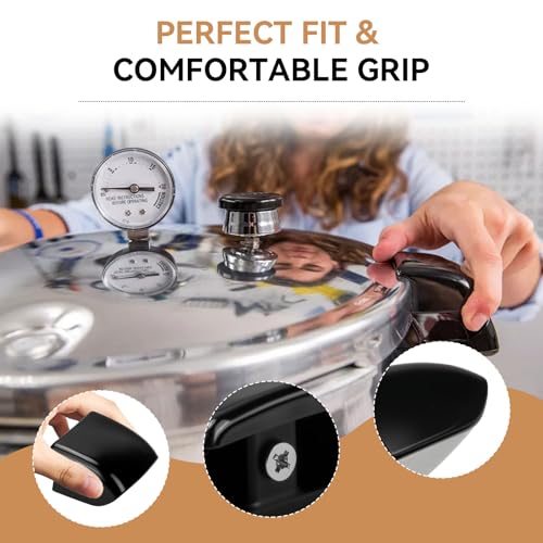 85803 Cover Handle Replacement for Presto Pressure Canner 16/23 Quart Model 01781,01784,01755 Pressure Cooker Lid Handle Pressure Cooker Parts Compatible with Presto 12-23 Quart Pressure Canner Lid - Thumbnail 4
