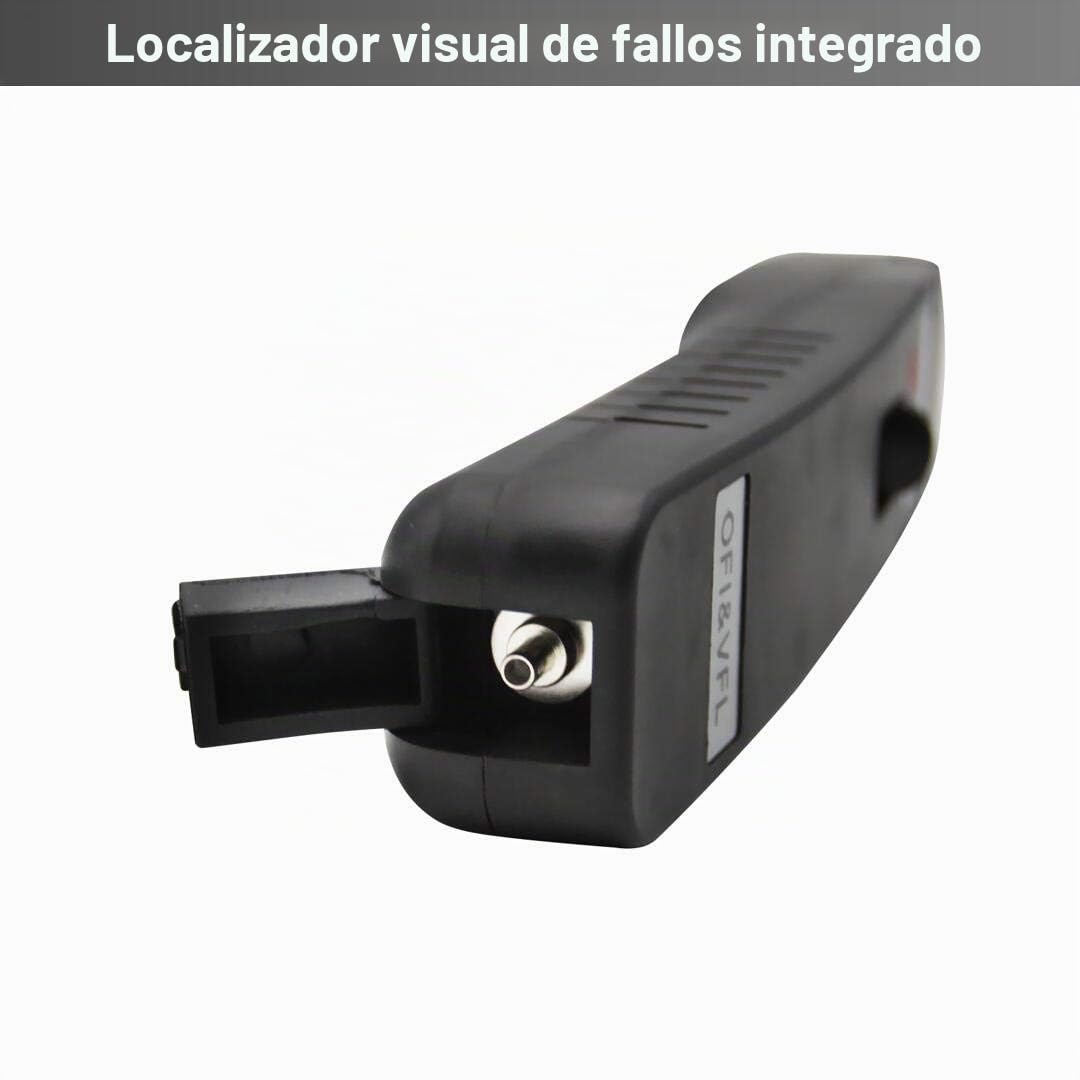 TMOFI-401 Identificador de fibra óptica en vivo con localizador visual de fallas para fibra de 0,25 mm 0,9 mm 3,0 mm, Optical Fiber Identifier 800-1700 nm Operación de una tecla