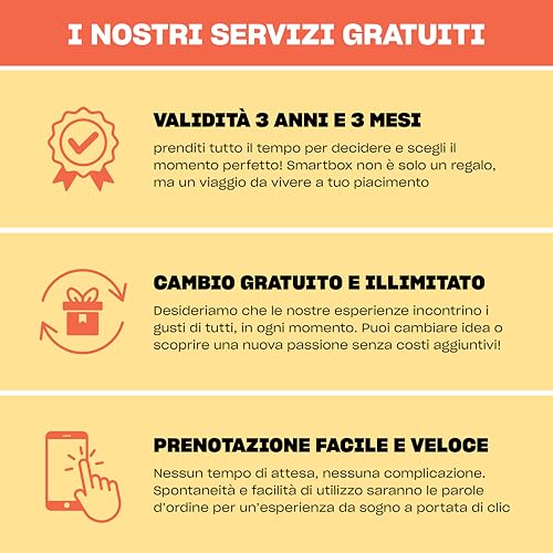 Smartbox - Cofanetto Regalo Per Uomo O Donna - Magiche Emozioni Per Due - Idee Regalo Originale - Un Soggiorno O Una Cena O Una Pausa Benessere O Un'attività Di Svago Per 2 Persone - 4