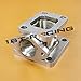 T3-T4 Manifold Conversion Stainless steel Turbo Adapter 38MM Wastegate Flange