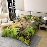 3D PARURE DE LIT: 1 Housse de couette 90 x 190 cm et 2 taies d'oreiller 65 x 65 cm, pas de couette incluse