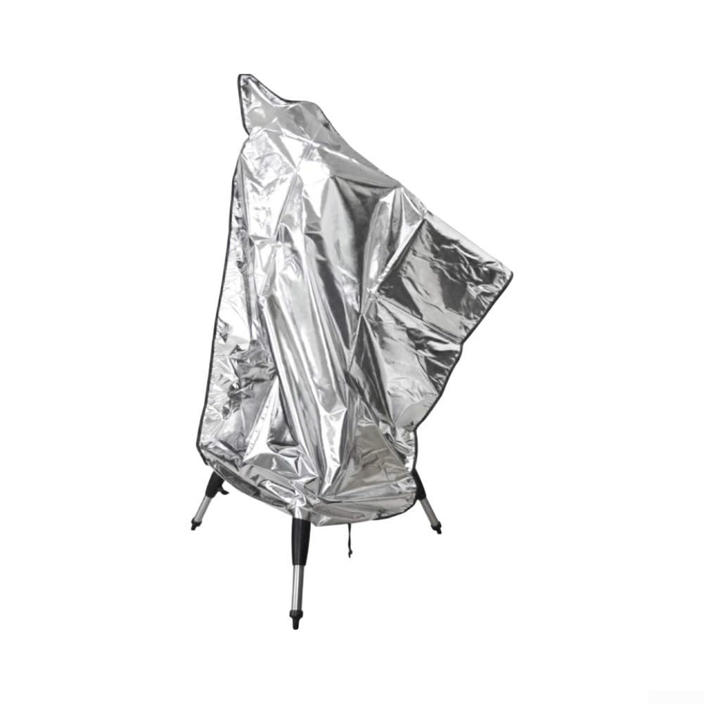 Cubierta de telescopio para evitar humedad y polvo con escudo de lluvia aislado