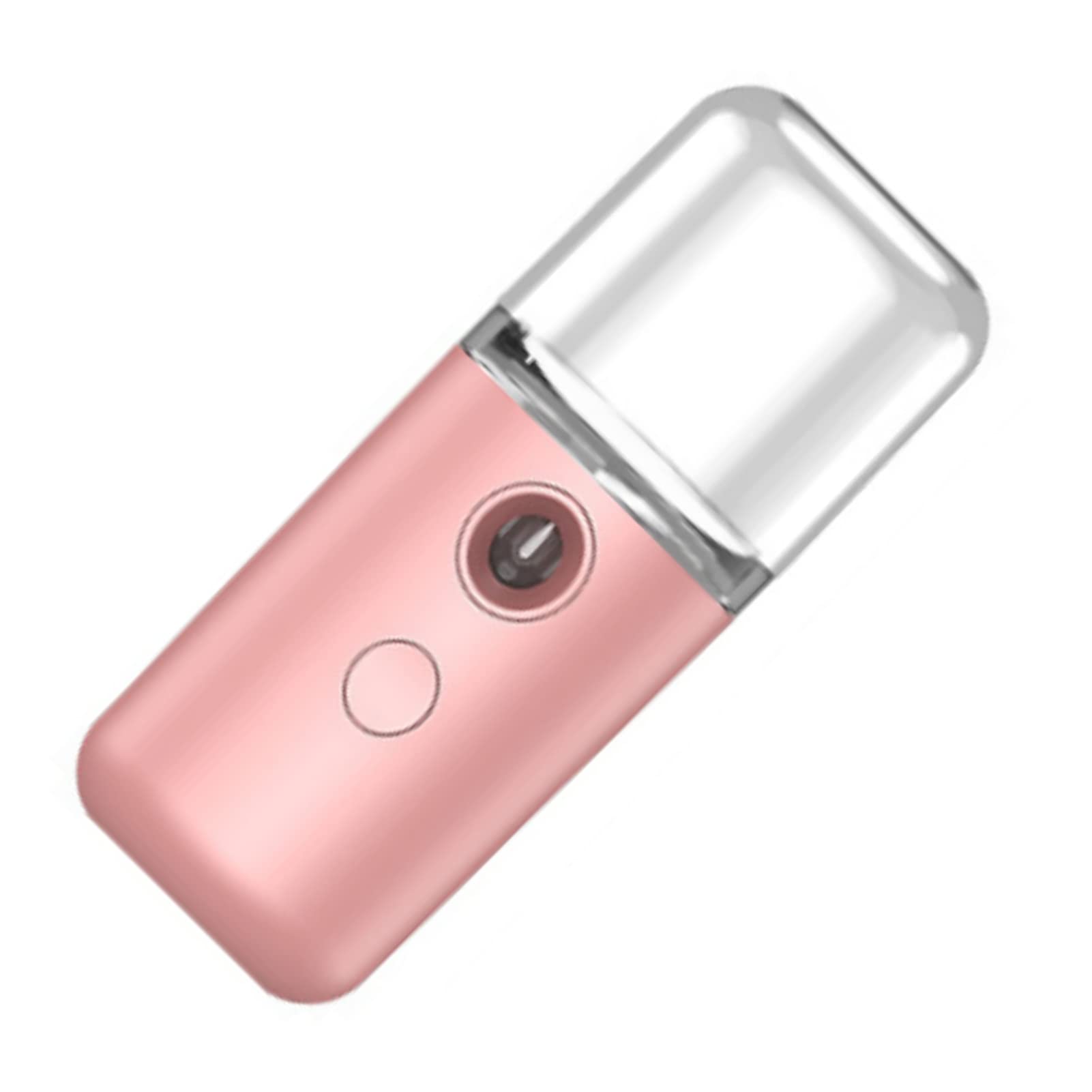 Elprico Nano Gesichtssprüher, Tragbarer Mini Gesichtsbefeuchter USB Wiederaufladbar für Trockene Haut