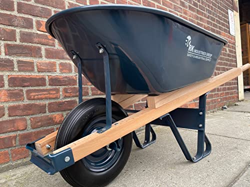 NK WFF16BK Flat-Free Wheelbarrow Wheel 16" - 500 lbs. Load Rating - for 6 & 8 Cubic ft. wheelbarrows Including Jackson, True Temper, Ames, Ace - 5/8" axle - Thumbnail 2