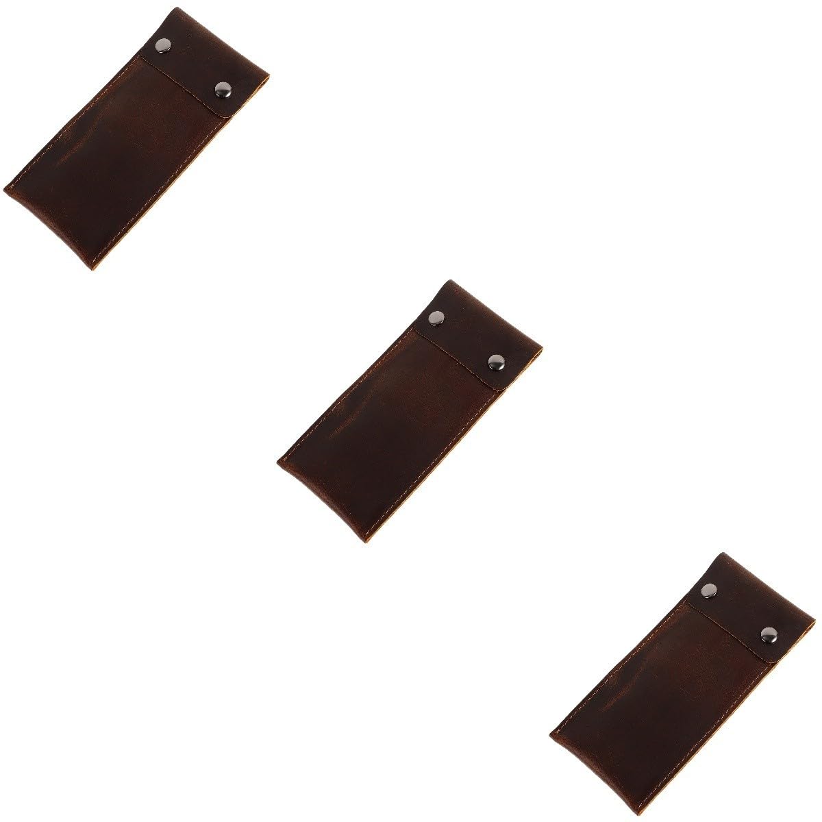 3stücke Travel Watch Pouch Aus Leder Retro Handgefertigtes Uhrenetui Für Uhr Für Reisen Und Aufbewahrung Schützt Vor Kratzern Langlebig Und Stilvoll
