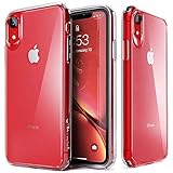TEAM LUXURY iPhone XR Case, [Clarity Series] Clear Transparent Hybrid Slim Protective Cover Phone Case for Apple 6.1 Inch 2018 Release (Clear)