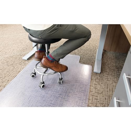 Image of Performance Tool W85027 Adjustable (19 - 24 Inch) Pneumatic Rolling Bar Stool, 250 Lbs Capacity