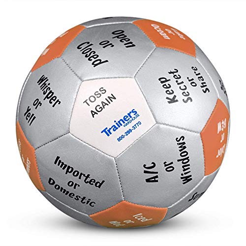 Image of Trainers Warehouse 6 inch Thumball Collection, 32 Prompts for Conversation, Team Building, Relationship and Training