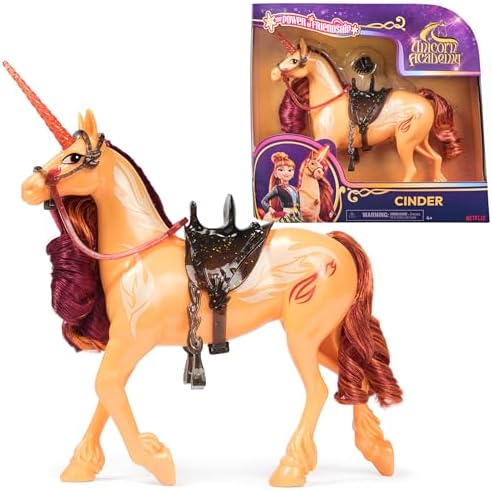 Unicorn Academy, Power of Friendship Cinder with Translucent Sadd...