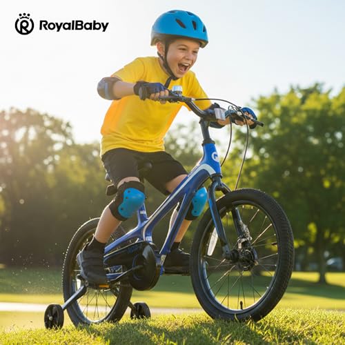 Image of RoyalBaby Kids Bike Lightweight Magnesium Alloy, 14 16 18 Inch Children's Bicycle for Boys Girls Ages 3-9