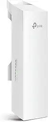 TP-Link CPE externo de longo alcance 2,4 GHz N300 para transmissão PtP e PtMP | Ponte sem fio ponto a ponto | 9dBi, 5 km+ | Alimentado por PoE passivo com injetor PoE