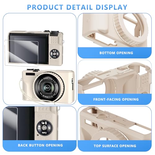 Funda de silicona para Powershot G7X Mark III miniatura 3