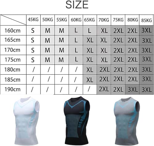 Maynox Shirt, Maynox Compression Shirt Vest, Ionic Shaping Sleeveless Shirt for Men2
