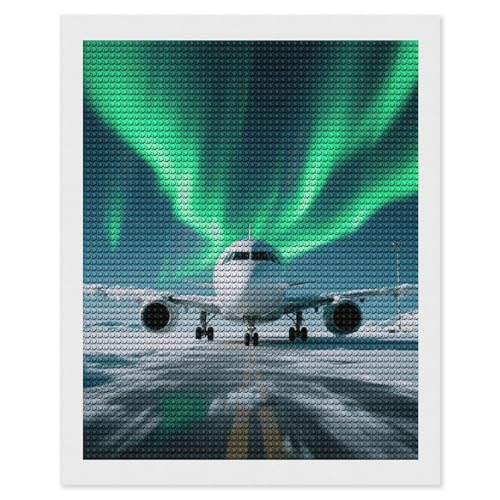 Peinture diamant 5D ciel polaire FodPand pour débuter facilement