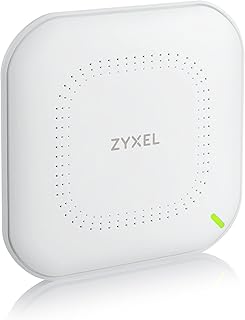 Zyxel WiFi 5 AC1200 W2 Wireless Gigabit Business Access Point | Mesh, Seamless Roaming, Captive Portal | Cloud, App, Direct or Controller Management | 1 Year Nebula Pro Included | POE Support | WAC500