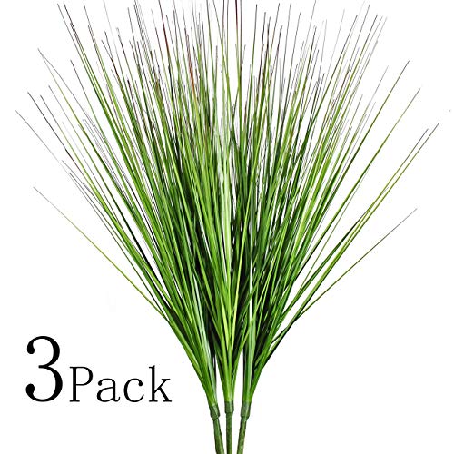 27" Artificial Plants Onion Grass Greenery Faux Fake Shrubs Plant Flowers Wheat Grass