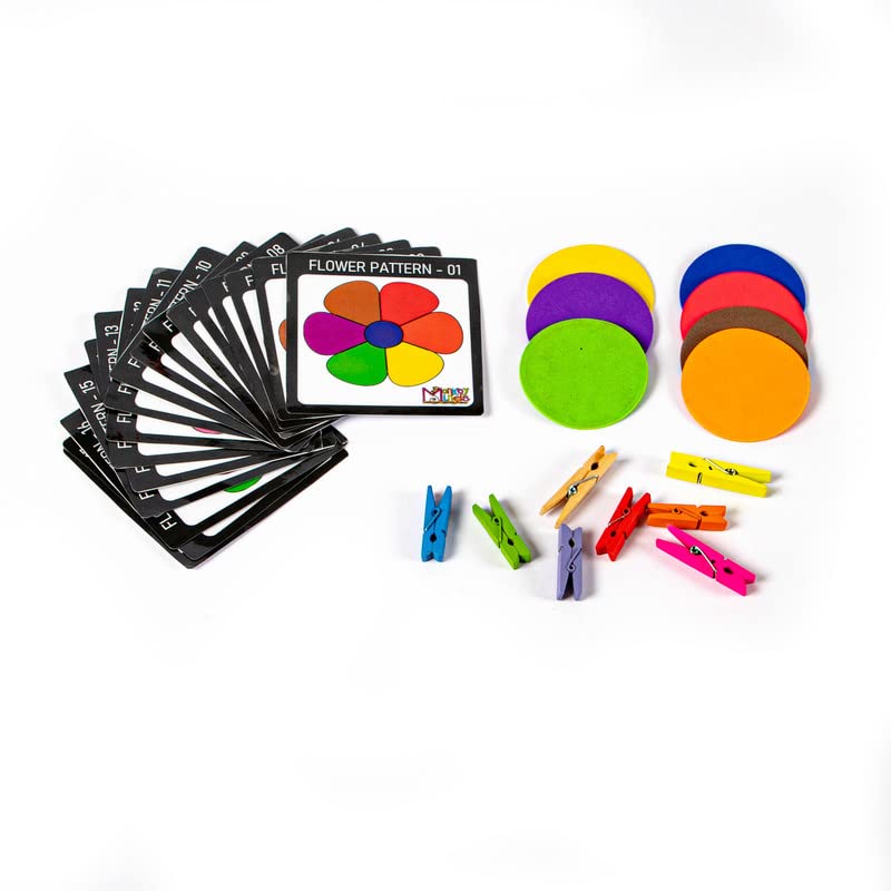 Monkey Minds//Pattern & Sequence //Flower Clips//Concept of Patterns, Early numeracy Skills -Play Based Learning for Kids (B0BN8J172B) Amazon Price History, Amazon Price Tracker